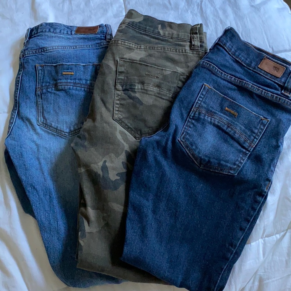 3 pairs men’s jeans RSQ sizes 31, 31, 30 lot